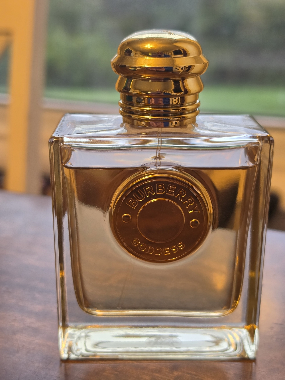 Burberry Goddess Amber Glass Home Accent Bottle